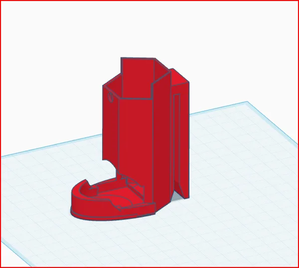 Dm screen hanging small dice tower for monster tracking
