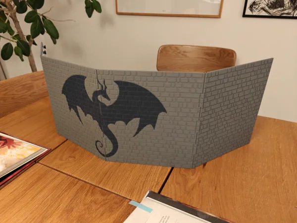 Lightweight Foldable DnD DM Screen