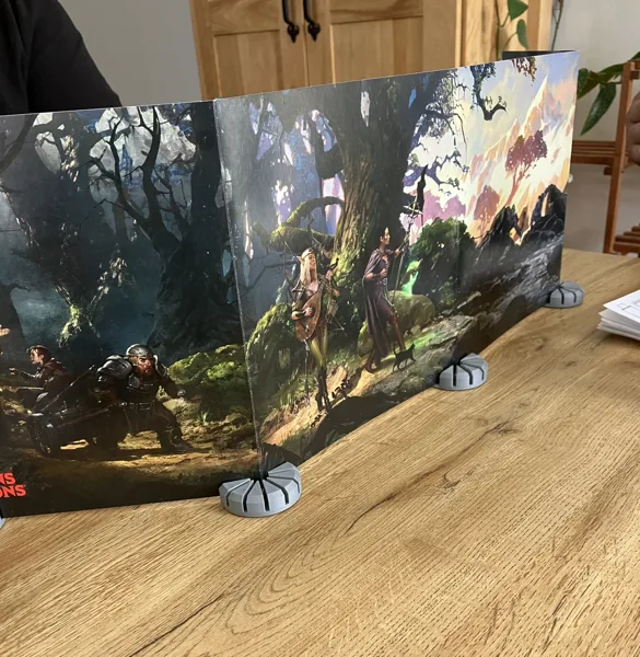 DnD DM Screen Holder and Storage box
