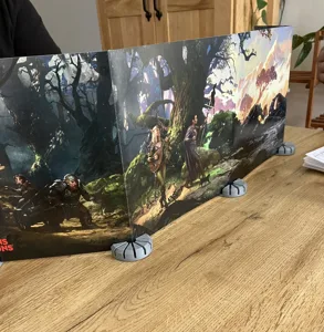 DnD DM Screen Holder and Storage box