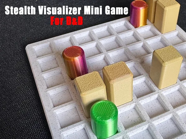 Stealth Visualizer and Mini Game for D&D / TTRPGs