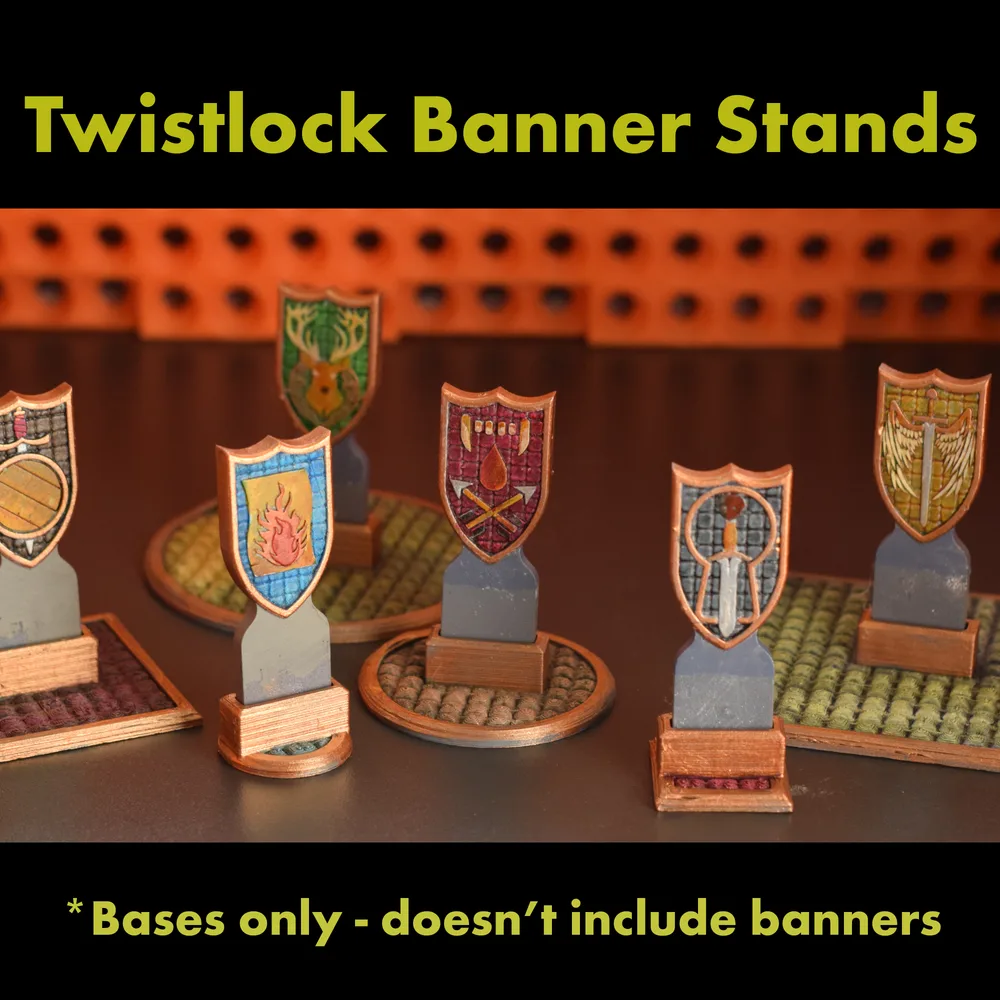 Banner Stands upgrade for Twistlock DM Screen