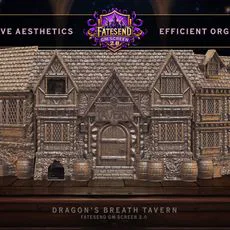 Tavern GM Screen - Panel set + accessories!