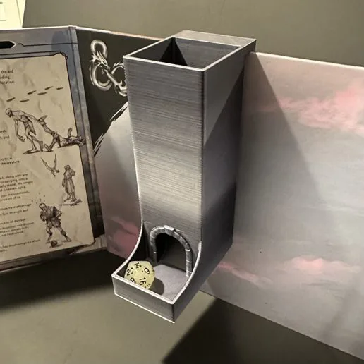 Dice Tower for DM/GM screen