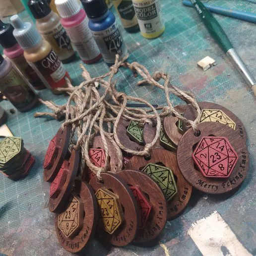 D20 LUCKY CHARMS 2023 LASER CUT