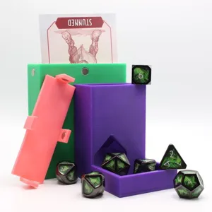 DND Mini Dice Tower - DM Screen Deck Box Add-On