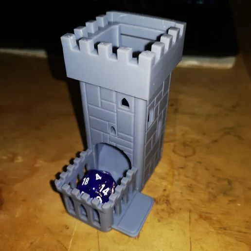 Mini dice tower DM Screen