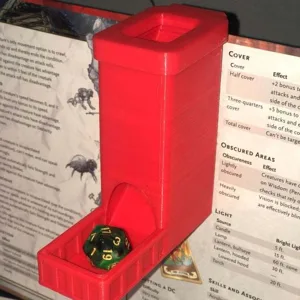DM / GM SCREEN DICE TOWER V2