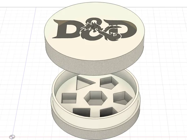 Customizable D&D Dice Holder (Portadadi D&D)