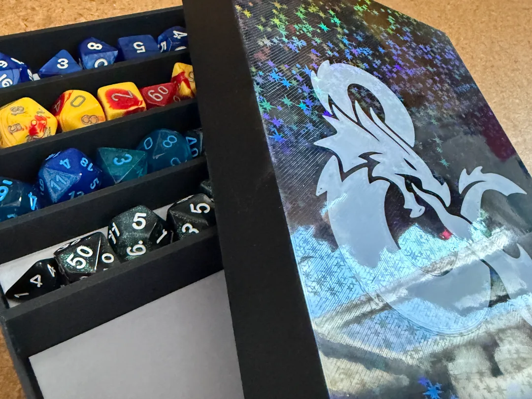 Dice Organizer and Rolling Tray Combo
