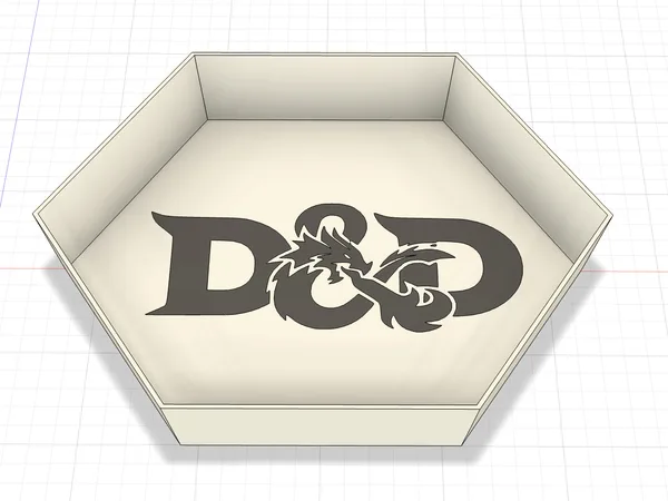 Tiradadi Esagonale D&D / D&D Hexagonal Dice Tray