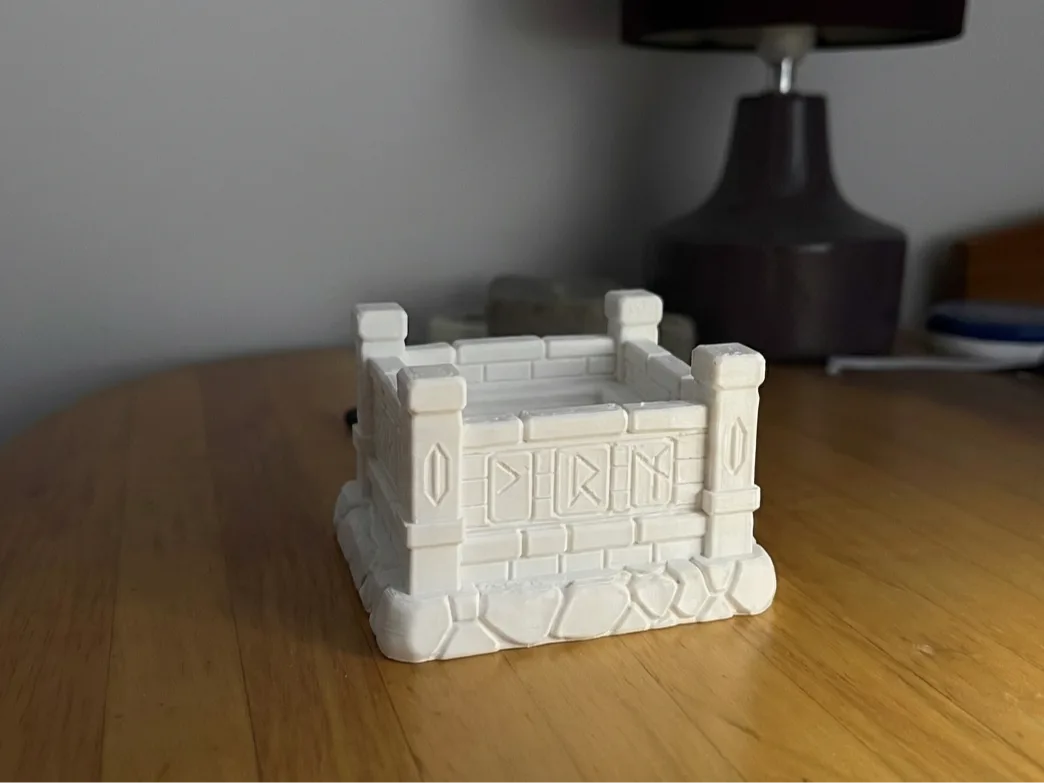 Runic Altar Dice Tray