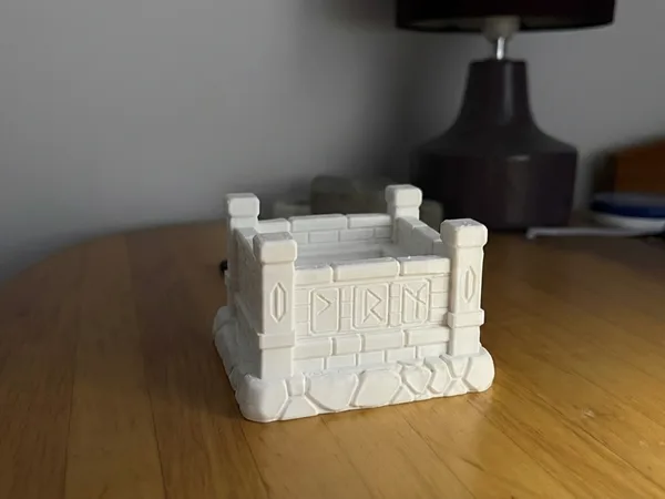Runic Altar Dice Tray