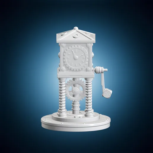 Clockwork Dice Tower 3D Print Model