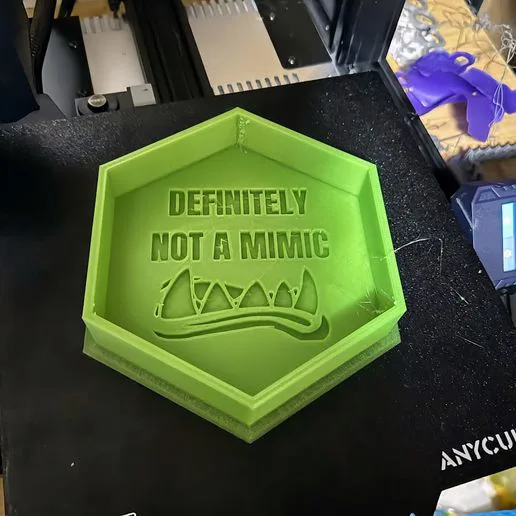 Definitely Not A Mimic Dice Tray