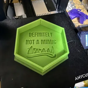 Definitely Not A Mimic Dice Tray