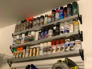 Spray Paint Rack