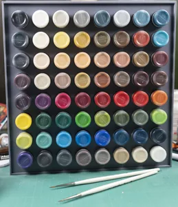 Paint rack and carrier
