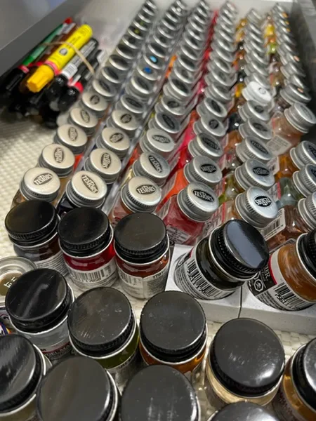 Testors paint rack