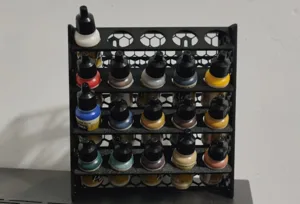 Hobby Paint Rack + Wall Mount