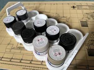 Paint Rack for Tamiya 10ml Pots