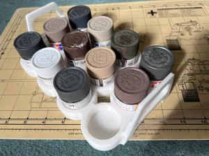 Paint Rack for Tamiya 23ml Pots