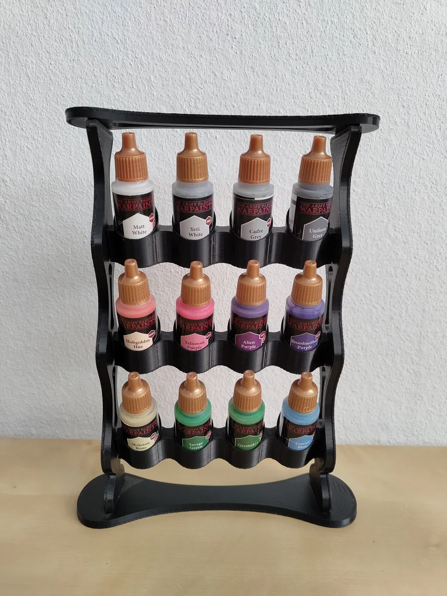 Paint Rack/Holder/Stand for Army Painter Colors