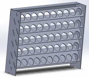 Paint rack for 36mm pots (Tamiya 10ml)