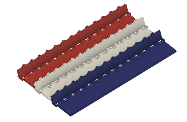 Modular Paint Rack For Shallow Drawers