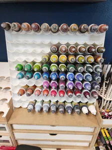 300mm wide Vallejo Paint Rack HobbyZone replacement