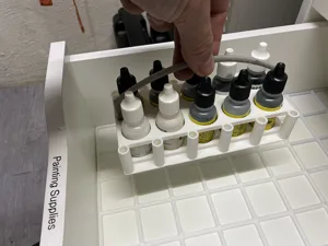 Gridfinity 27mm Round Paint Rack