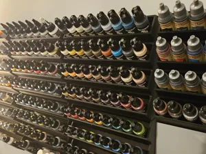 Wall mountable Paint Rack