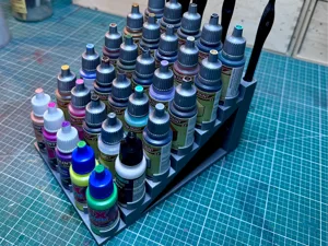 Vallejo Paint & Brush Holder fits IKEA MOPPE
