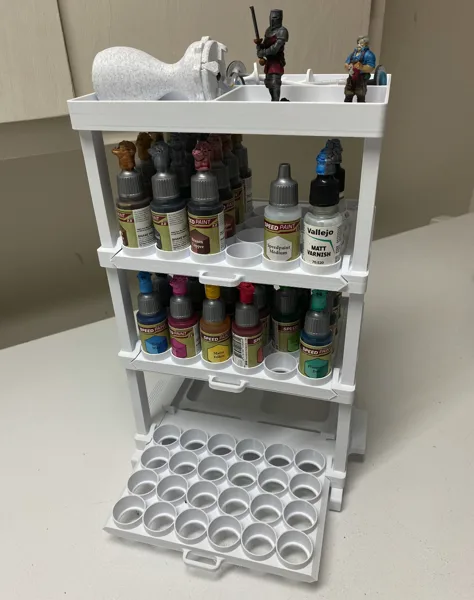 Modular Stackable Paint Trays
