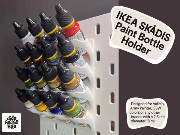 IKEA Skadis Paint Rack Set