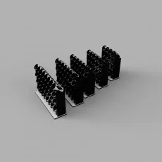 Vallejo paint rack vertical