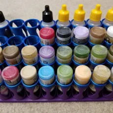 Vallejo 32 slot paint rack flat