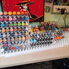 Remix Vallejo 64 slot paint rack vertical