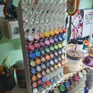 Remix Vallejo 32 slot paint rack vertical addon 32
