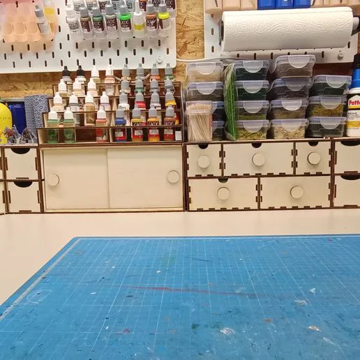 Modular Paint Rack System