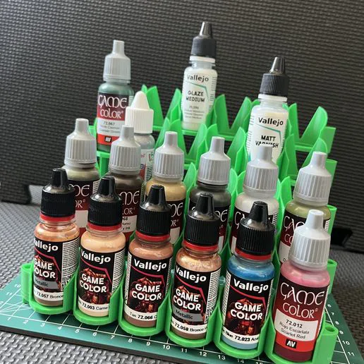 30 bottle  Vallejo Paint Rack
