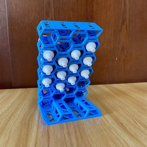 Water-based paint pigment rack, hand-paint storage material rack