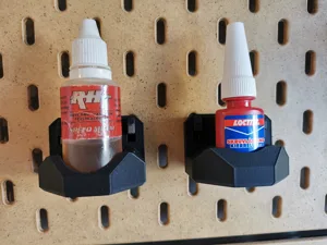 Oil/Glue/Paint bottle holder IKEA SKADIS (30 & 35 mm)