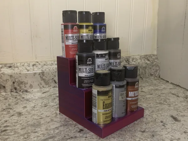 Acrylic Paint Bottle Holder Stand Organizer (9)