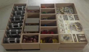 Francis Drake board game insert