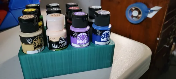 Craft Paint Bottle Holder
