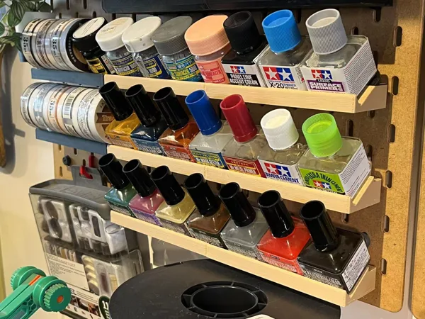IKEA Skadis Paint Bottle Holder