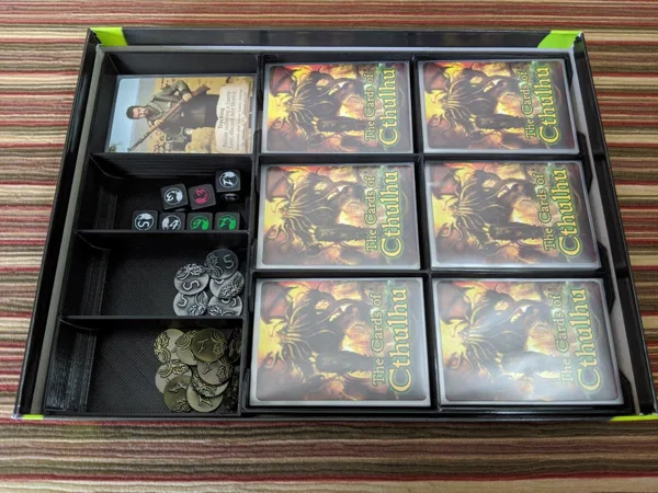 The Cards of Cthulhu and Beyond the Veil Organizer (DVG Games)