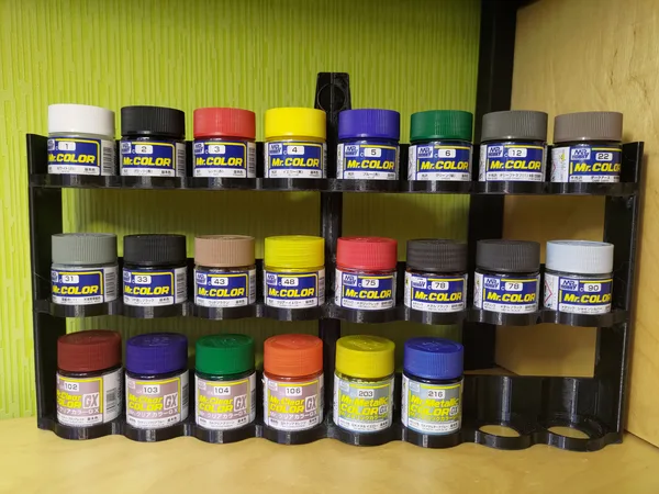 Paint bottle holder