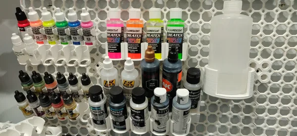Large paint bottle holder for Multiboard